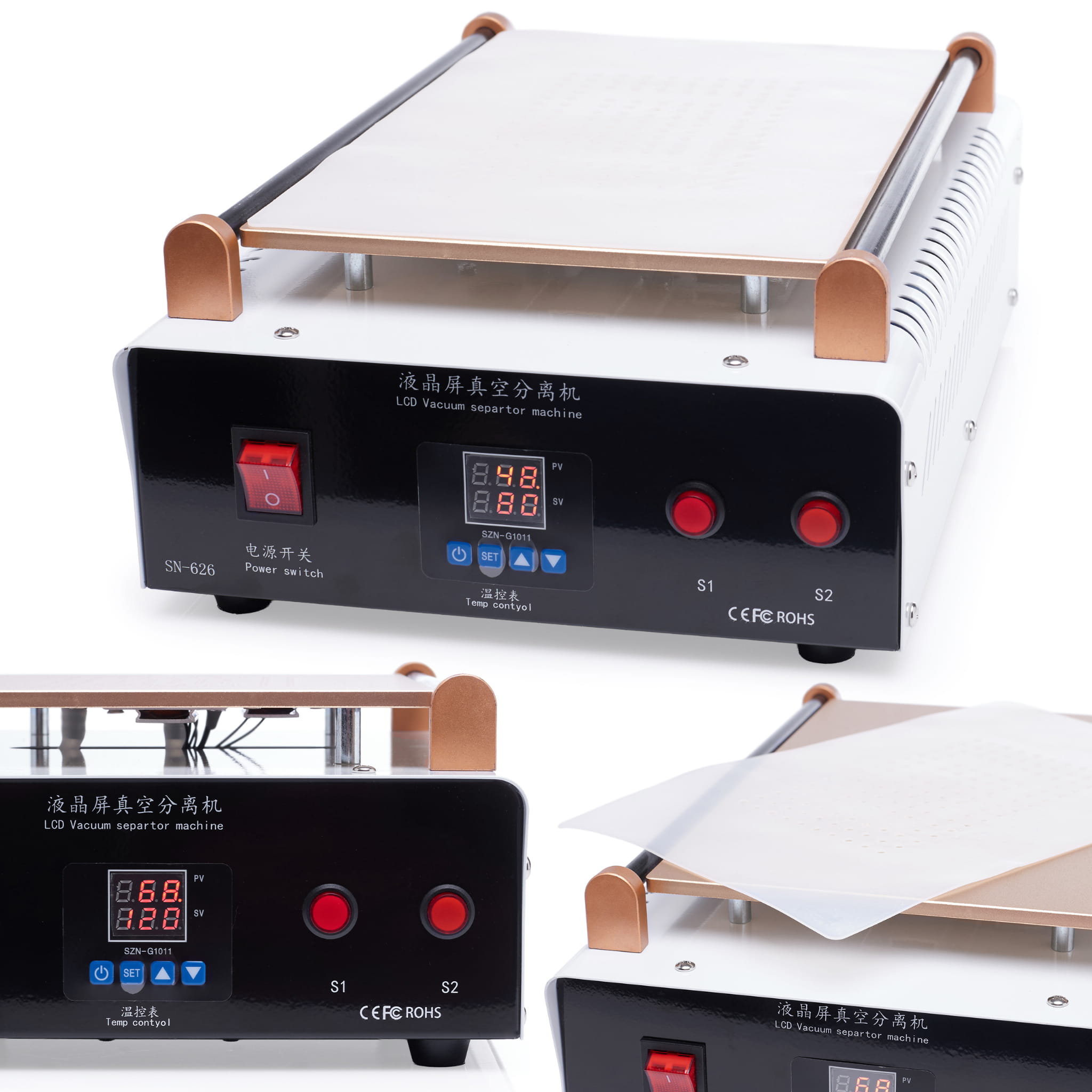 LCD SCREEN SEPARATOR SN-626 7 INCH
