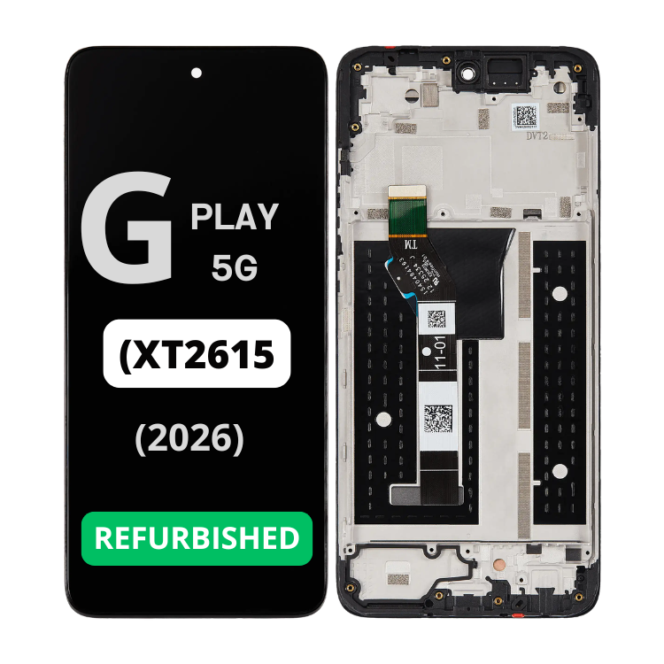 Moto G 5G 2026 (XT2613) - Refurbished LCD With Frame (Black)