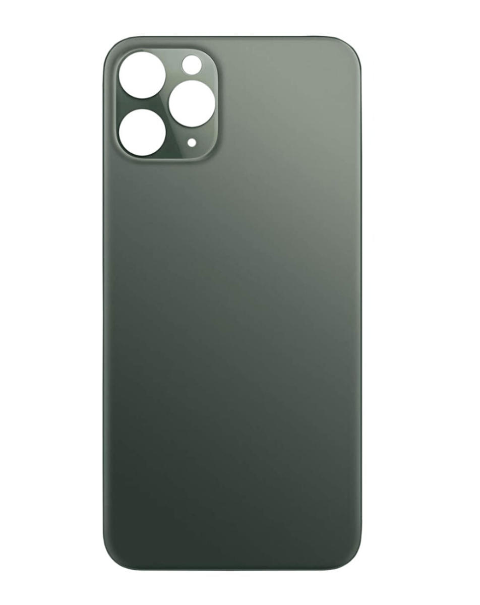 iPhone 11 Pro Max - No Logo Back Glass with Bigger Camera Hole | Green