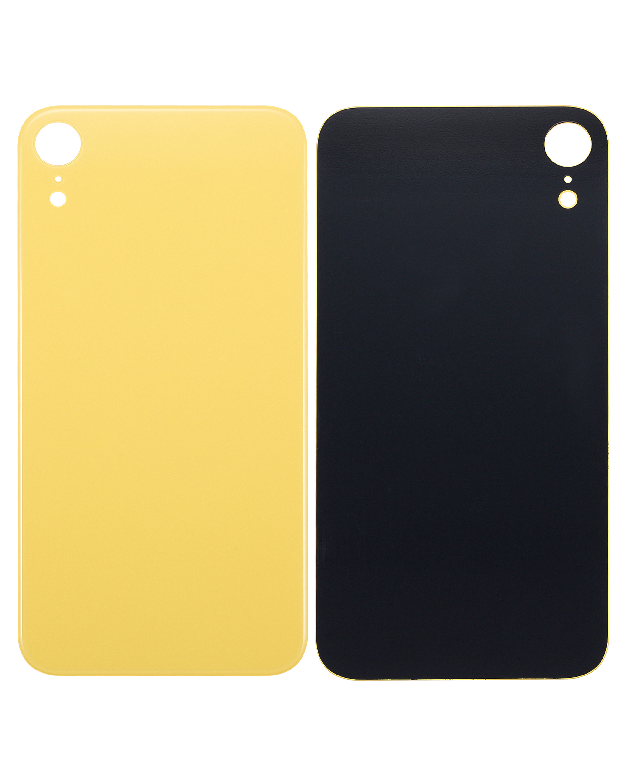iPhone XR - No Logo Back Glass with Bigger Camera Hole | Yellow