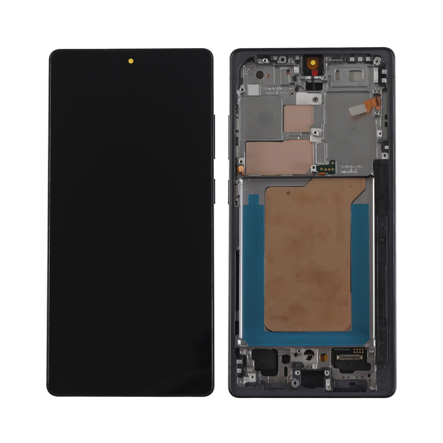 SAMSUNG S25 ULTRA 5G INCELL ASSEMBLY WITH FRAME (WITHOUT FINGERPRINT SENSORS) (BLACK)