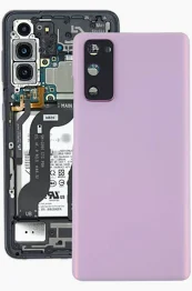 SAMSUNG S20 FE 5G BACK DOOR WITH CAMERA LENS (LAVENDER) (NO LOGO)