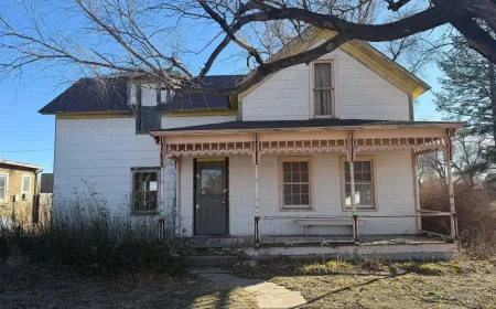 Fixer-Upper Home for Sale in Ness City, KS - $19,500