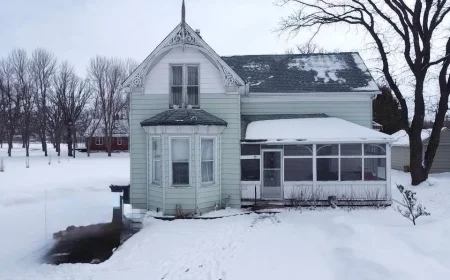 Century Home on Double Lot in Emerson for Under $100K-$96,000
