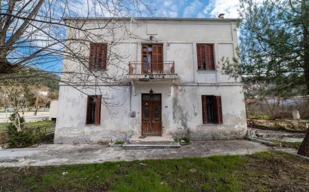  $97,291 Renovation Opportunity: 210sqm House with Plot in Zygos, Kavala