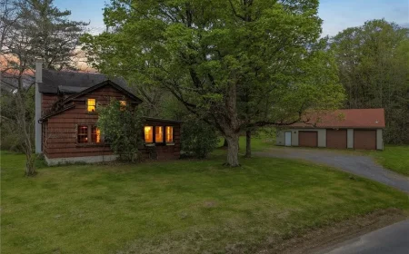 $199,000 Verona NY Farmhouse on 9.8 Acres Near Turning Stone 