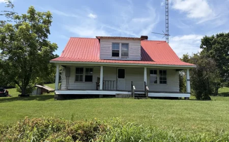 $175,000 Gate City VA Mini Farm for Sale: 7.44 Acres with Pond & Barn