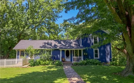 $149,900 Charming Kendall Farmhouse: 3 Acres, Modern Updates, Country Living