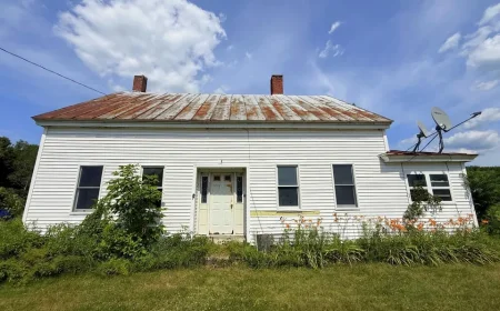 $120,000 Strong, ME Farmhouse: Route 4 Investment & Development Opportunity