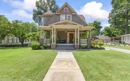 $235,000. Historic Jackson TN Foursquare Home | 407 N Highland Ave 