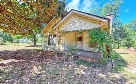 $140,000 Grapeland TX Farmhouse Fixer-Upper: 7.5 Acres Ready for Restoration