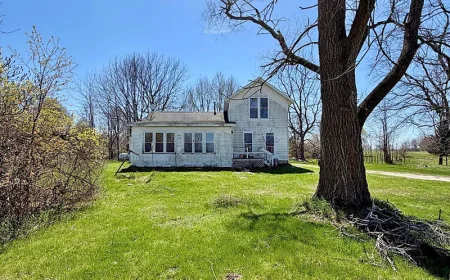 $126,800 Historic Fremont Farmhouse on 5 Acres Closes 