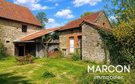 $85,864 Renovation Opportunity: Rustic French House in Saint Georges la Pouge