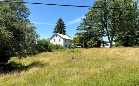 $199,000 Dryden NY Farmhouse with Barn & 9.83 Acres | Renovation Opportunity