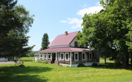 $195,000 Woodland, ME Farmhouse on 3.2 Acres with Pond Views