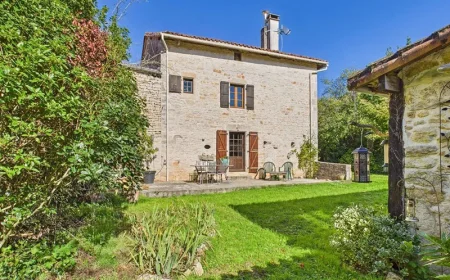 $153,494 Charming 3-Bed Stone Cottage in Charente, Near Aubeterre-sur-Dronne