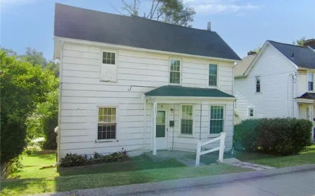 $30,000. East McKeesport Home: 3-Bed Potential at 1333 Wilmerding Ave 