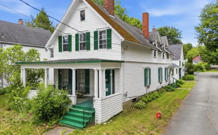 $160,000 Historic 1828 Augusta Home Awaits Your Vision