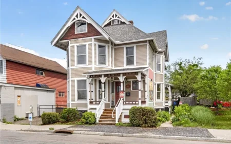 $249,000 Ithaca Commercial Victorian: Prime Route 13 Value-Add