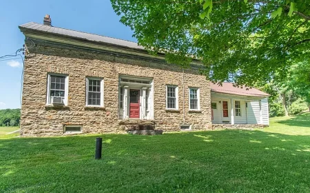 $249,900 Historic Harry Hunt House: 41-Acre NY Estate for Sale
