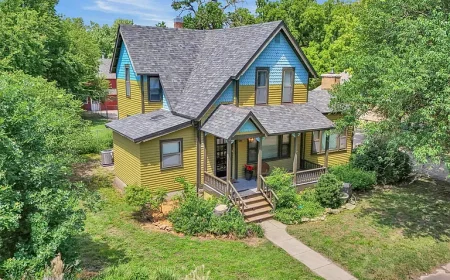 $180,000 Victorian Elegance Meets Scandinavian Style in Newton, KS