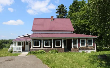 $195,000 Woodland ME Farmhouse for Sale: 3.2 Acres, Pond Views & More