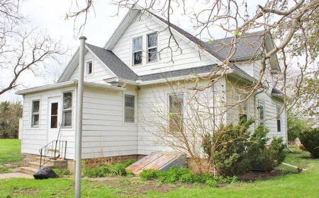 $175,000 Historic Blackstone Farmhouse on 10 Acres: Your Rural Retreat