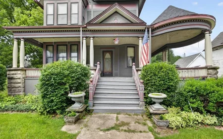 $230,000 Historic Queen Anne Victorian for Sale in Rochelle, IL