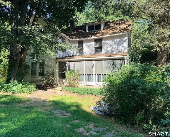  $174,900 Hampton CT Farmhouse for Sale | 3.9 Acres | Restore a 1907 Gem