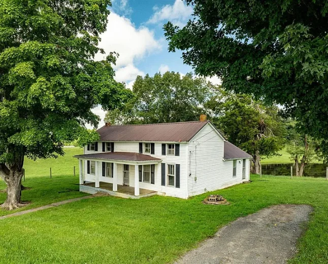 $109,000 Restore a Piece of History: 1890 Greensburg KY Farmhouse with Pond
