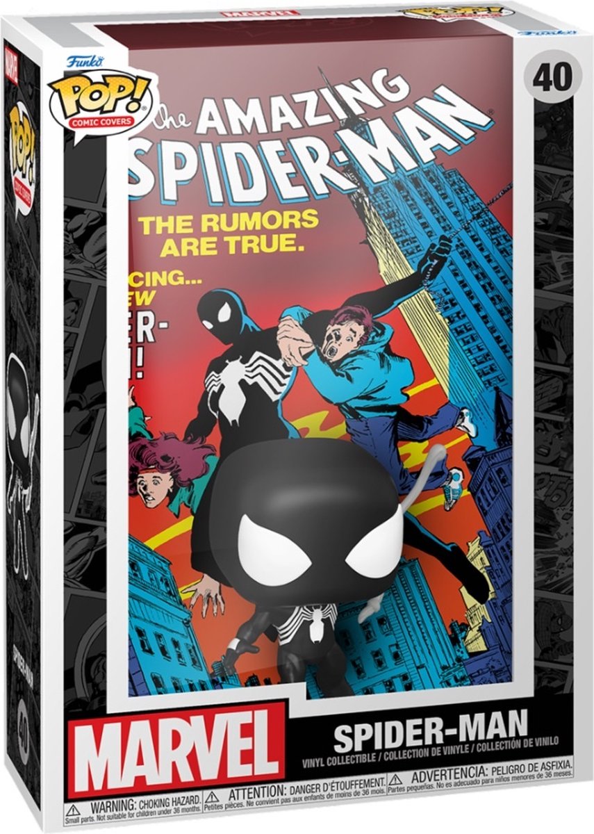 Sammlerfigur Funko Marvel POP! Comic Cover Vinyl Amazing Spider-Man