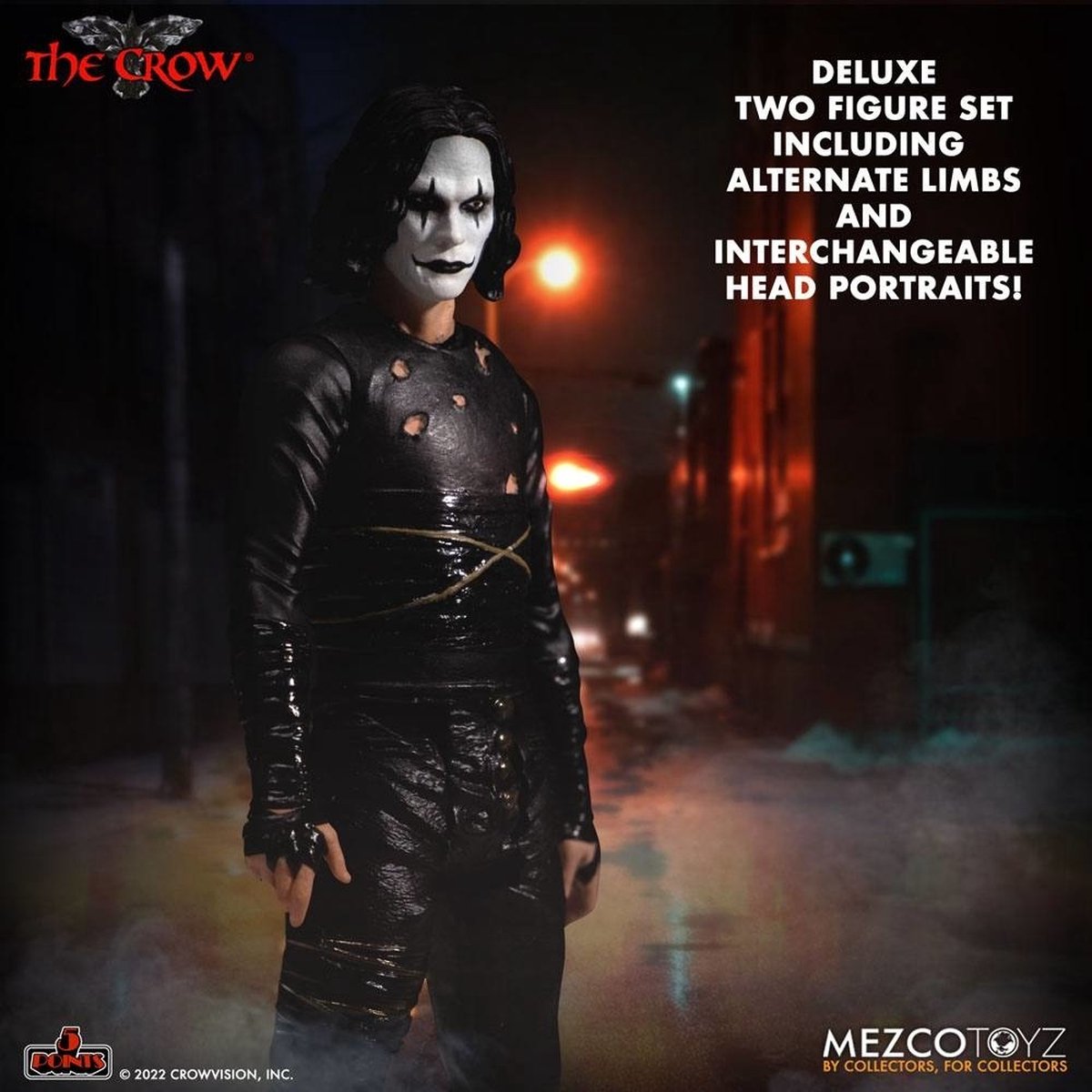 Figurine Mezco Toyz The Crow (x2)