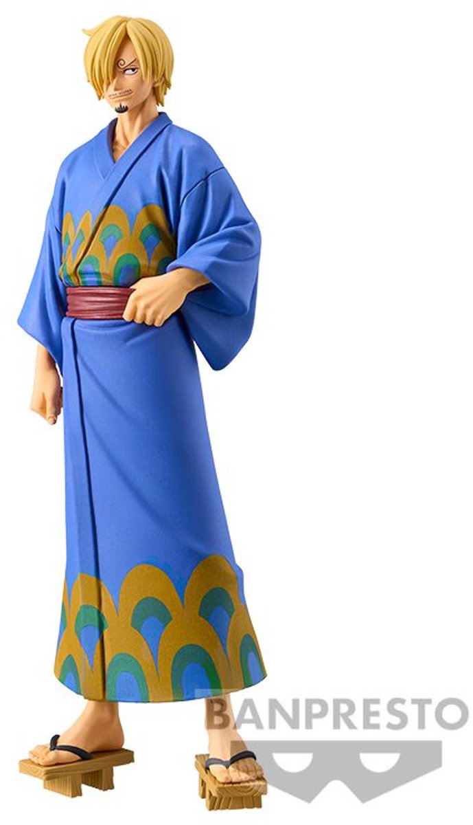 Figurine Banpresto One Piece Dxf～the Grandline Series～wanokuni Sanji Yukata Ver.