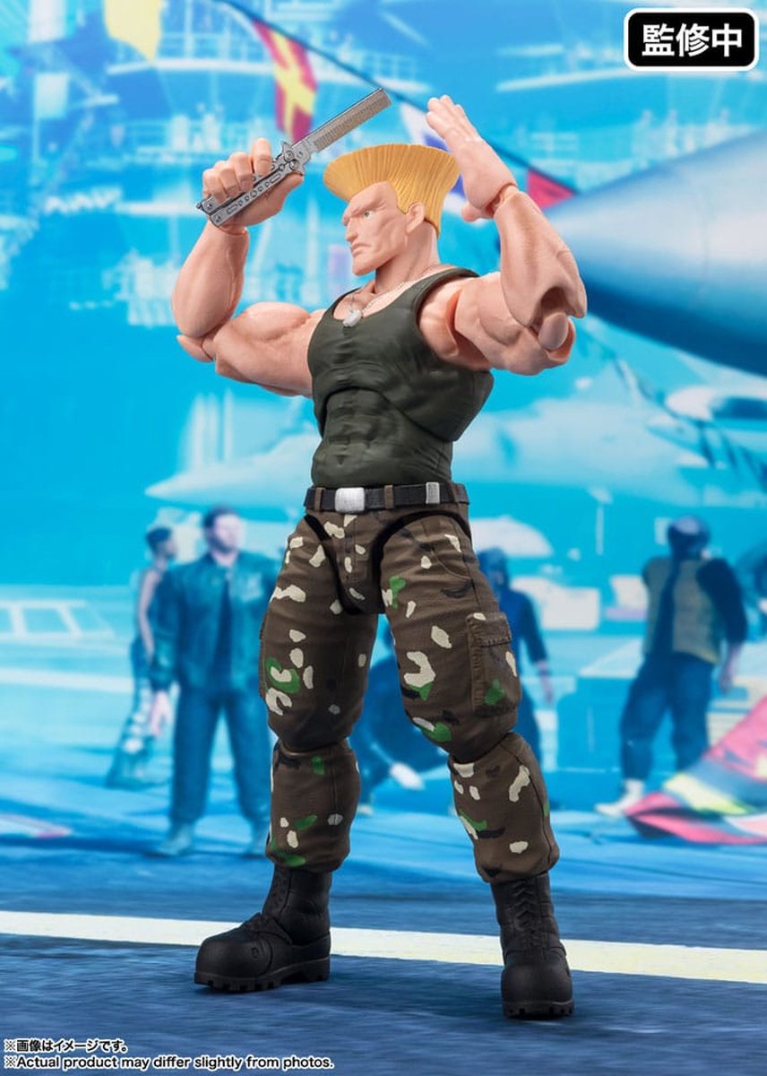 Figurine Tamashii Nations Street Fighter S.H. Figuarts Guile