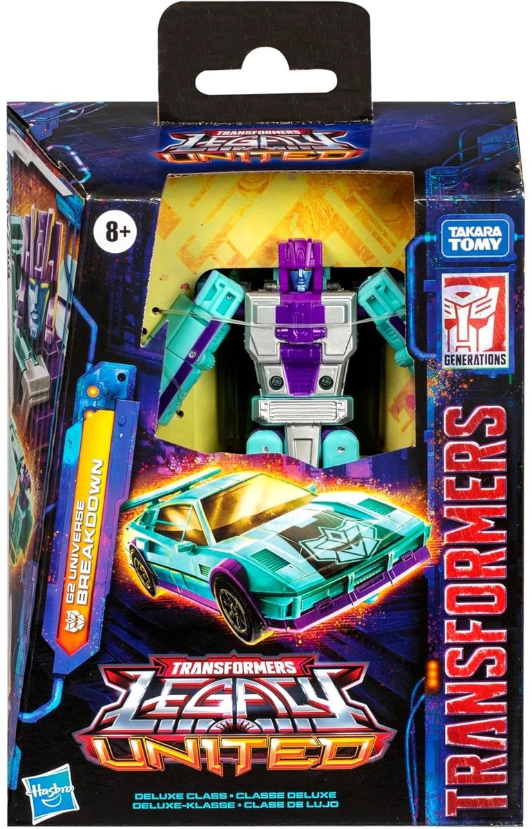 Figurine Hasbro Transformers Generations Legacy United Deluxe Class G2 Universe Breakdown