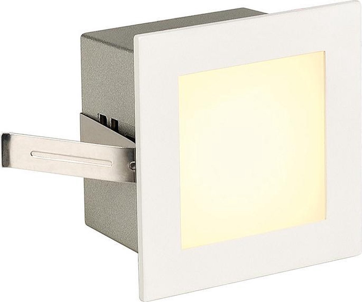 Frame Basic Square LED-Einbauwandlampe 3000K White - SLV - Flurbereich - Aluminium