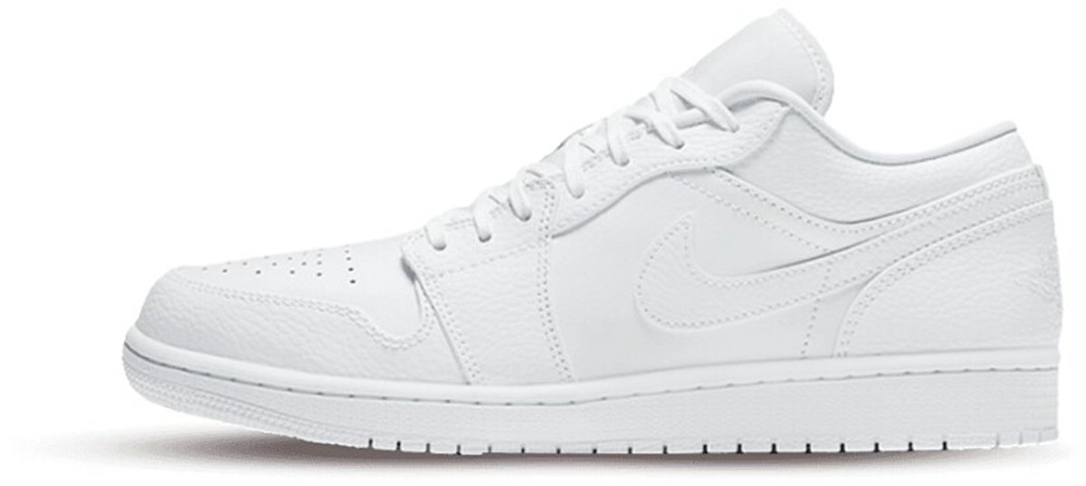 Air Jordan 1 Low Triple White 2022 Herren Sneaker 553558-136 49.5
