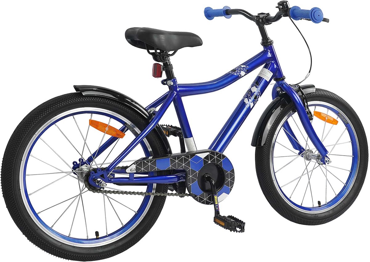 Kinderfahrrad 20 Zoll für Alter 6 11 Dunkelblau