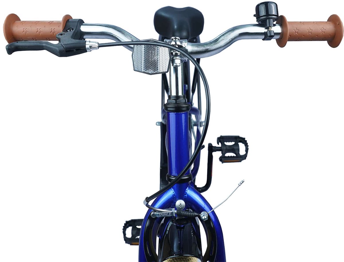 Kinderfahrrad 18 Zoll für Alter 5-7 Dunkelblau