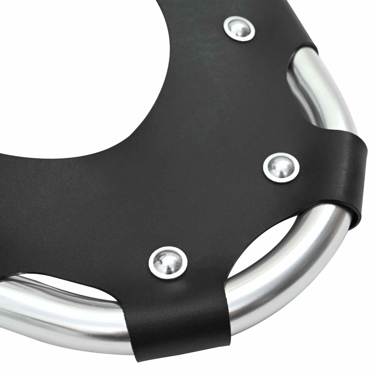 3-in-1 Schneeschuhe Silber und Schwarz 53,5 x 21 cm