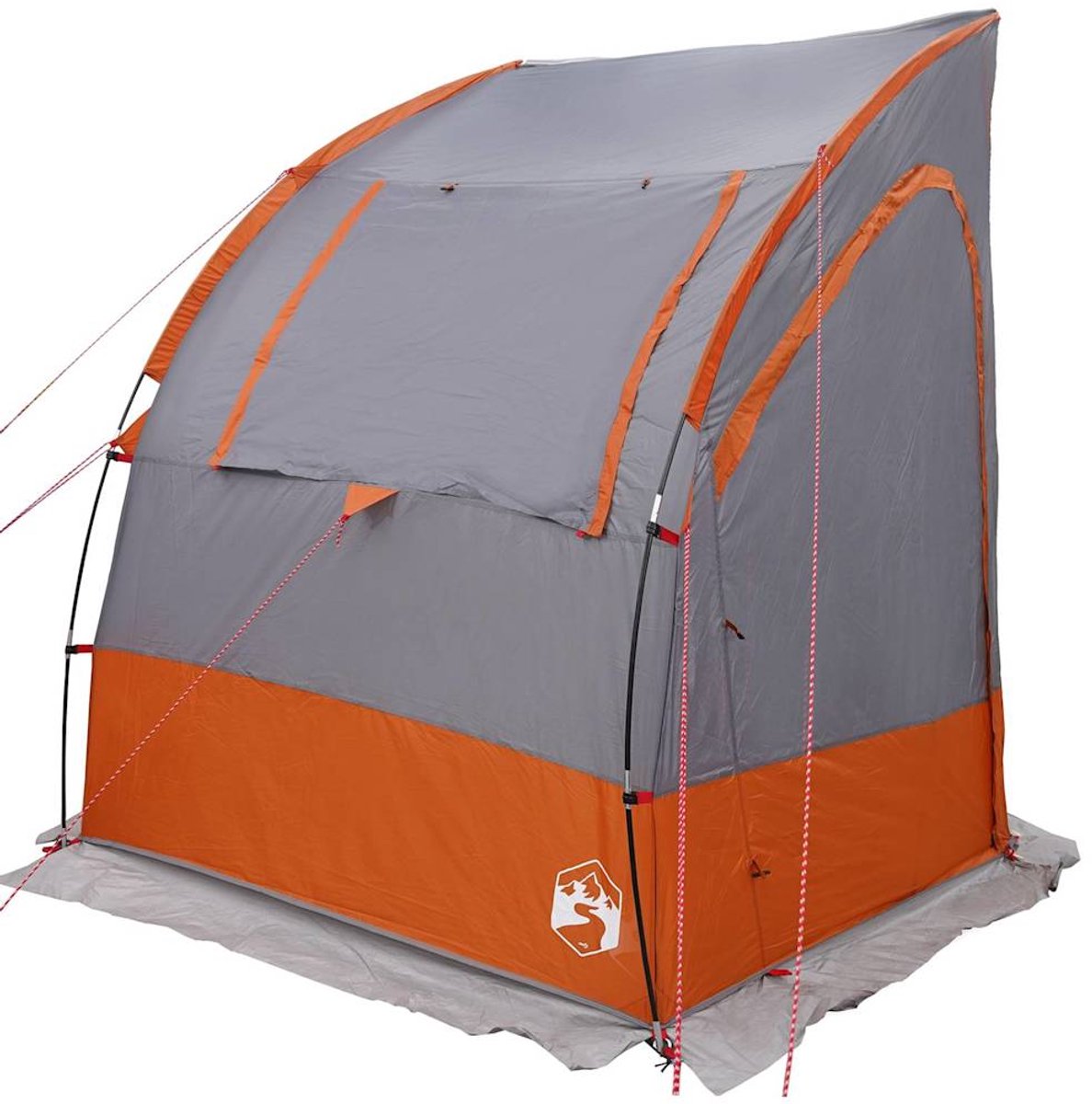 Heckklappenzelt für 194 x 180 x 210 cm Grau und Orange