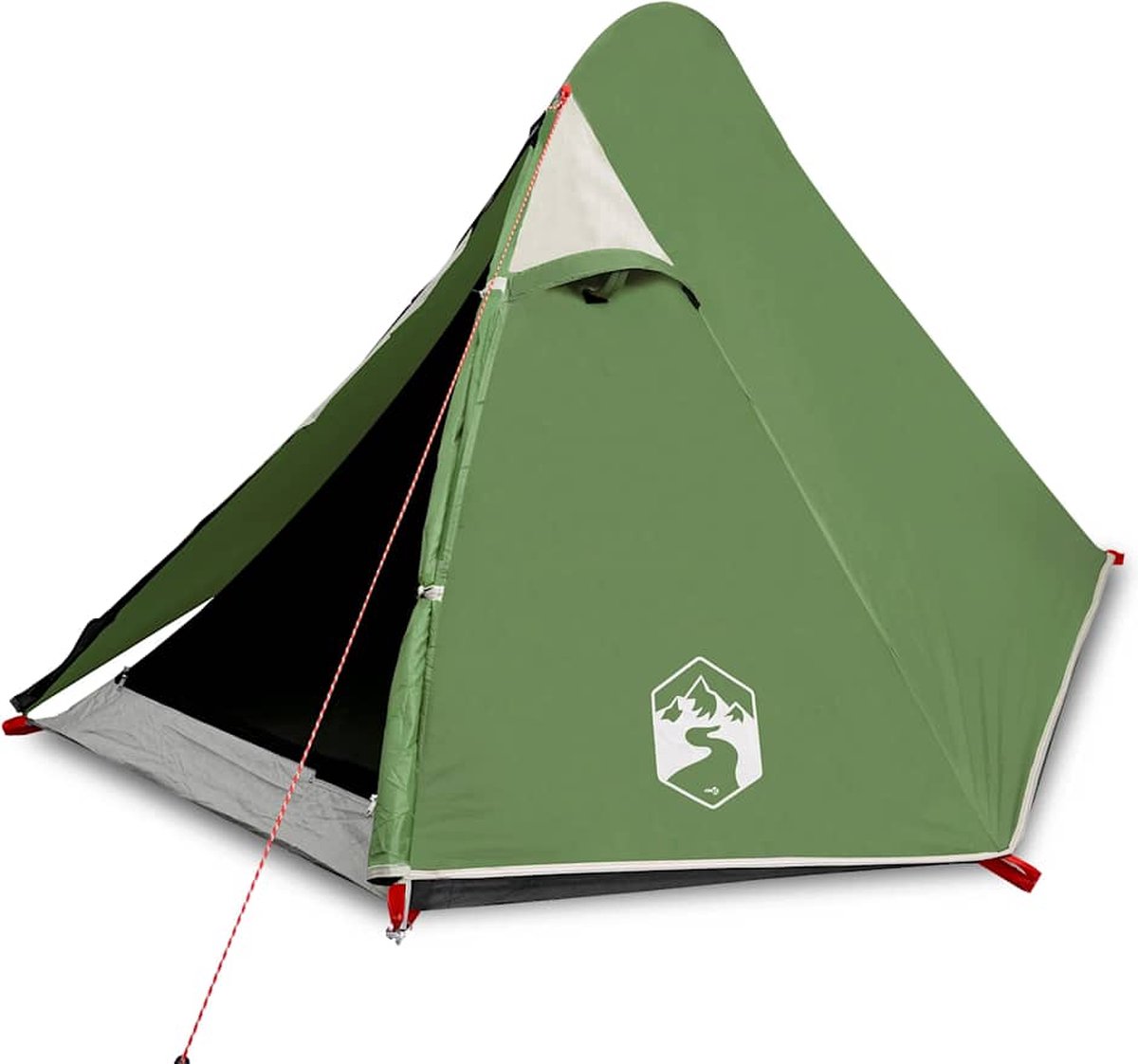 Kuppel-Campingzelt für 2 Personen Grün Wasserdicht