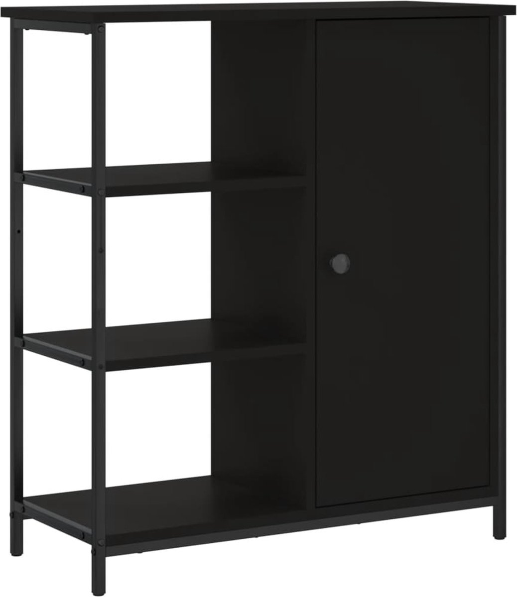 Sideboard Schwarz 70 x 30 x 80 cm Spanplatte