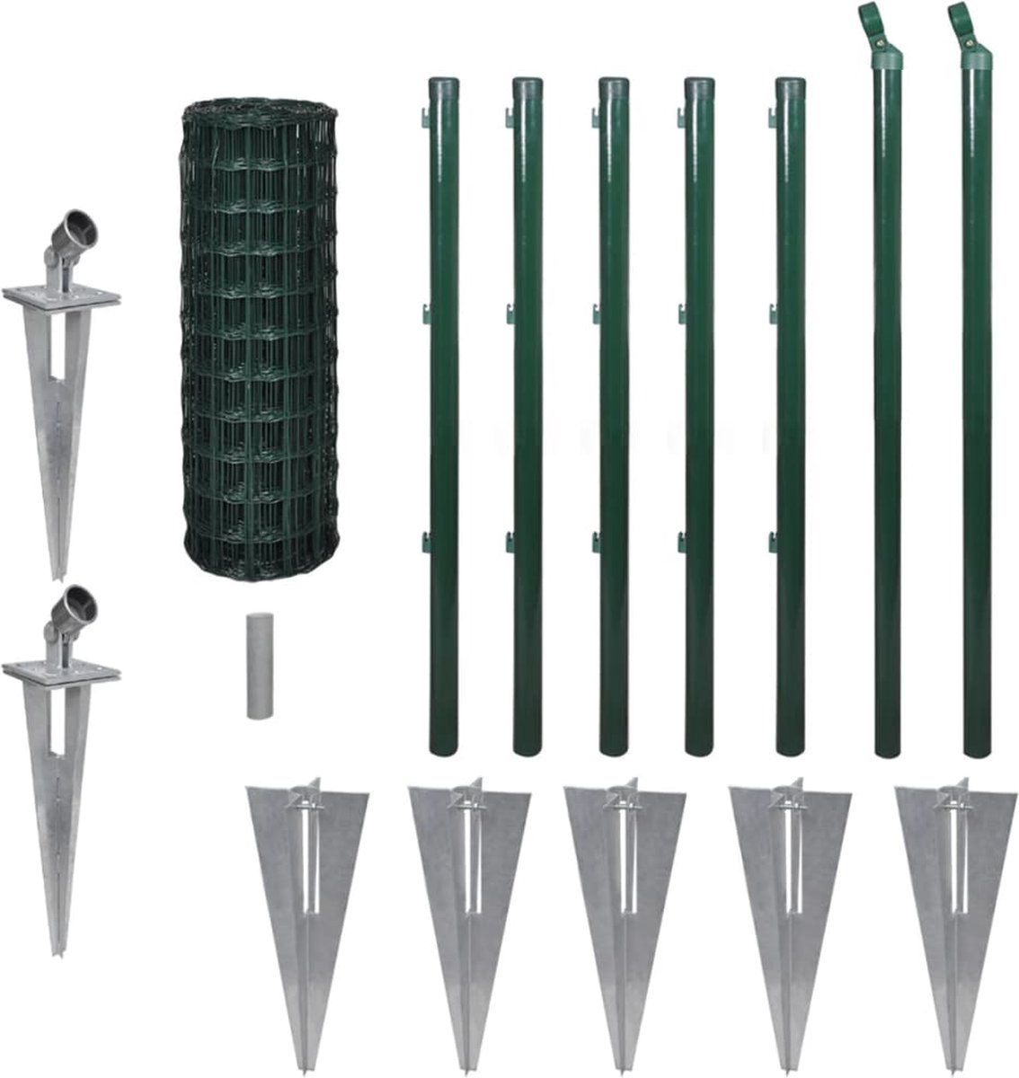 Gitterzaun Zaun Zaunset Gartenzaun Maschendraht 25 x 1.2 m