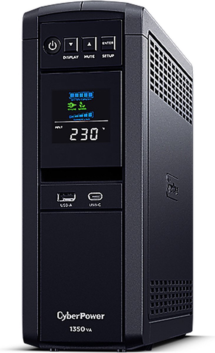 CyberPower USV CyberPower CP1350EPFCLCD Line-Interactive 1350VA/810W