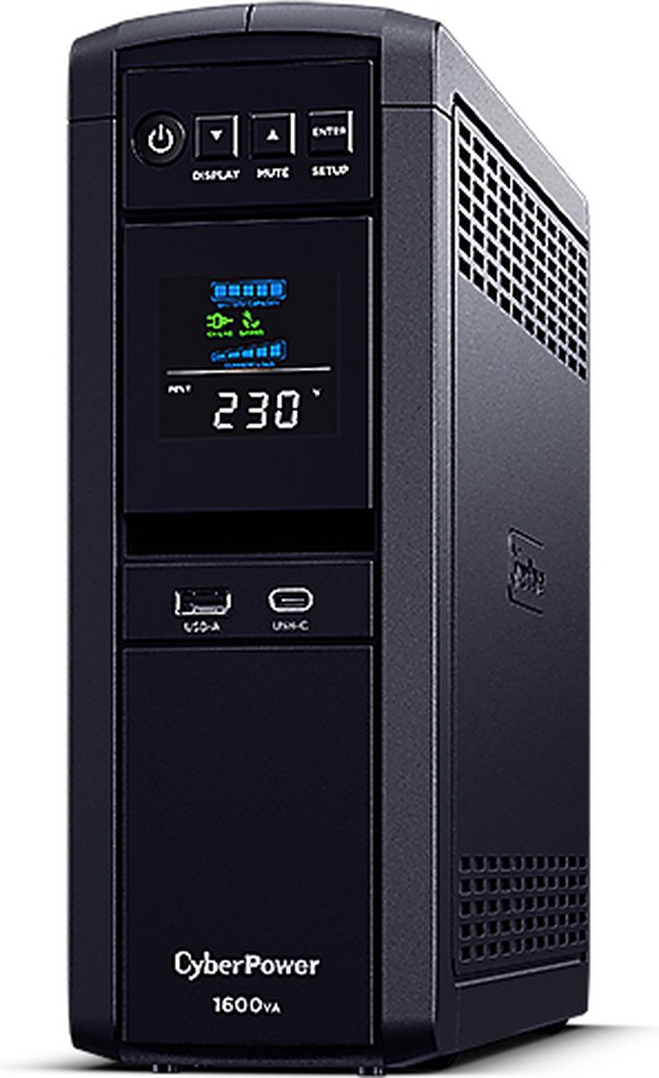 CyberPower USV CyberPower CP1600EPFCLCD Line-Interactive 1600VA/1000W