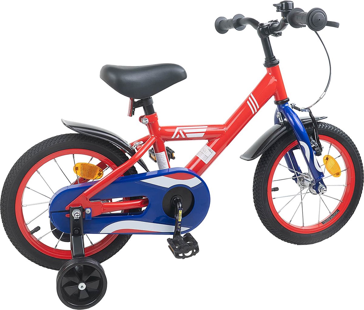 Kinderfahrrad 16 Zoll für Alter 4 6 Rot