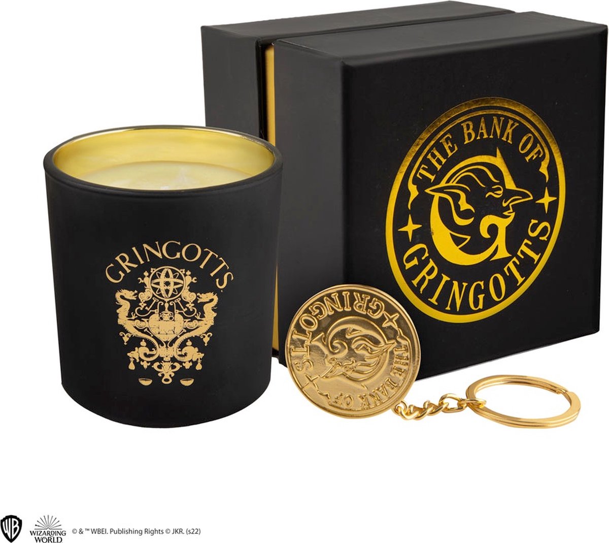 Kerzen mit Schlüsselanhänger Cinereplicas Harry Potter Gringott