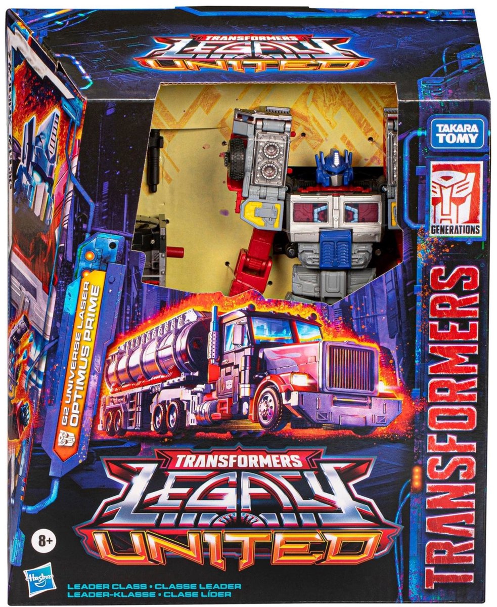 Sammlerfigur Hasbro Transformers Generations Legacy United Leader Class G2 Universe Laser Optimus Prime