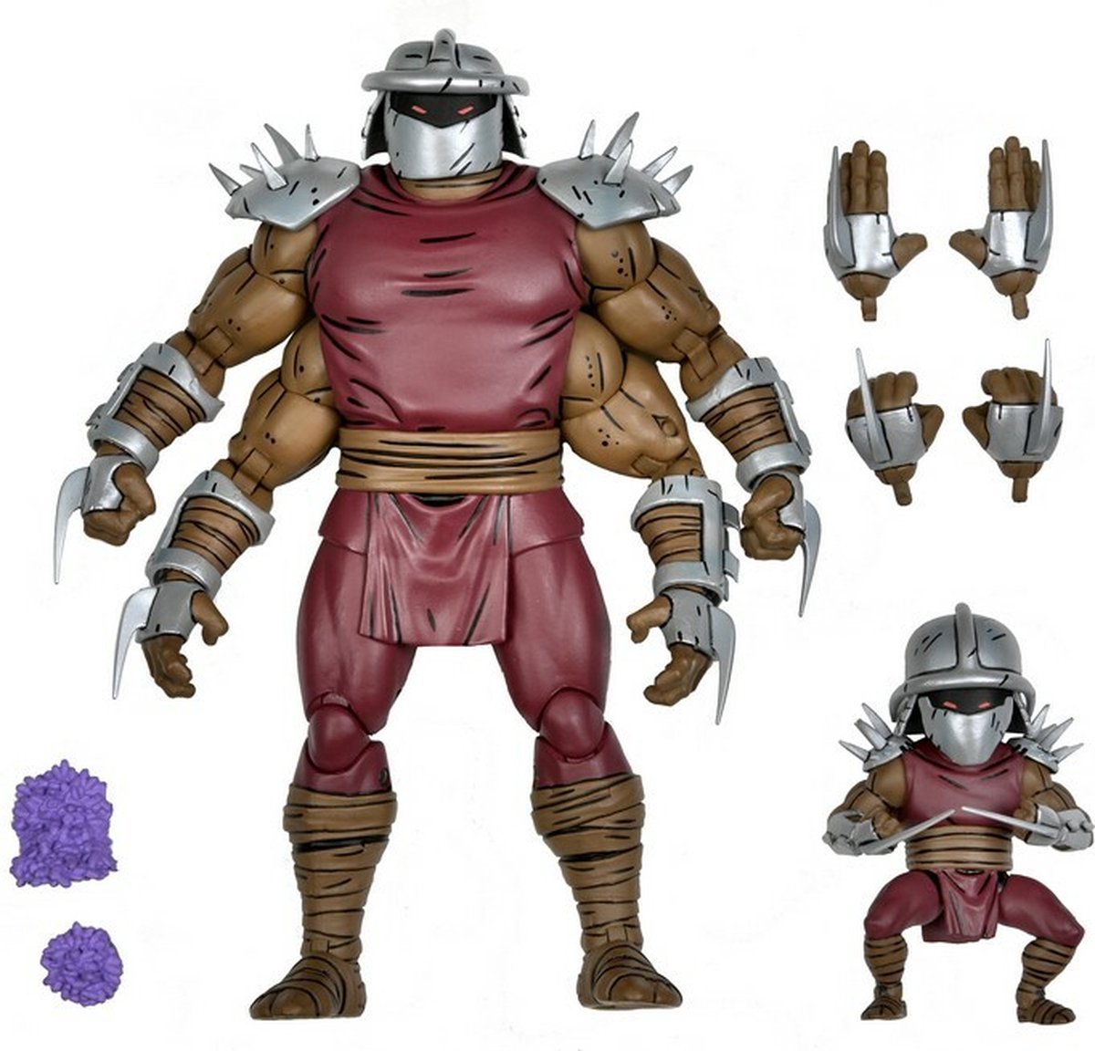 Sammlerfigur NECA Tortues Ninja (Mirage Comics) Shredder Clone & Mini Shredder (Deluxe)